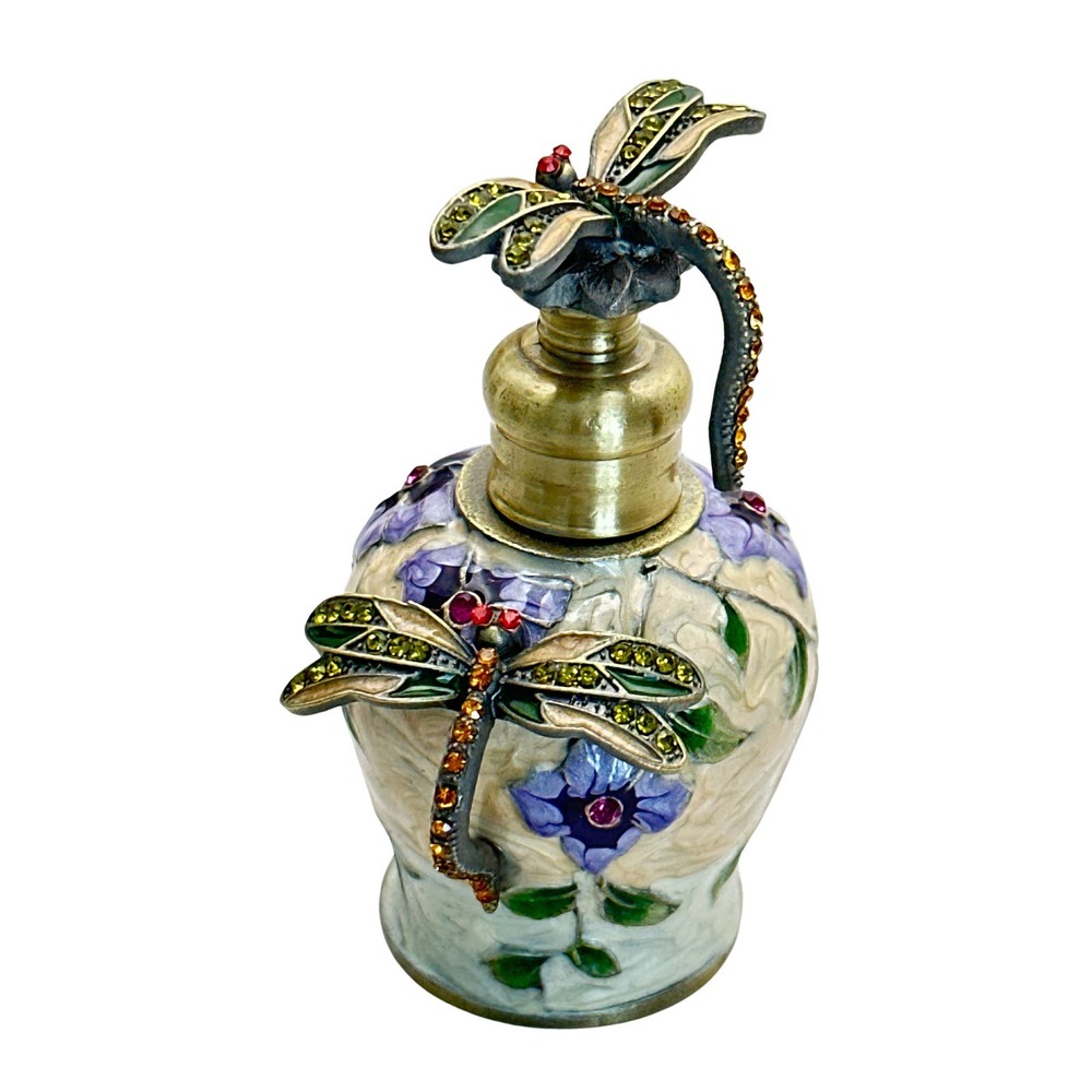 Evenchae Dragonfly Glass Perfume Bottle, 6 ml, Empty - with Gift Bag - Picture 9 of 10